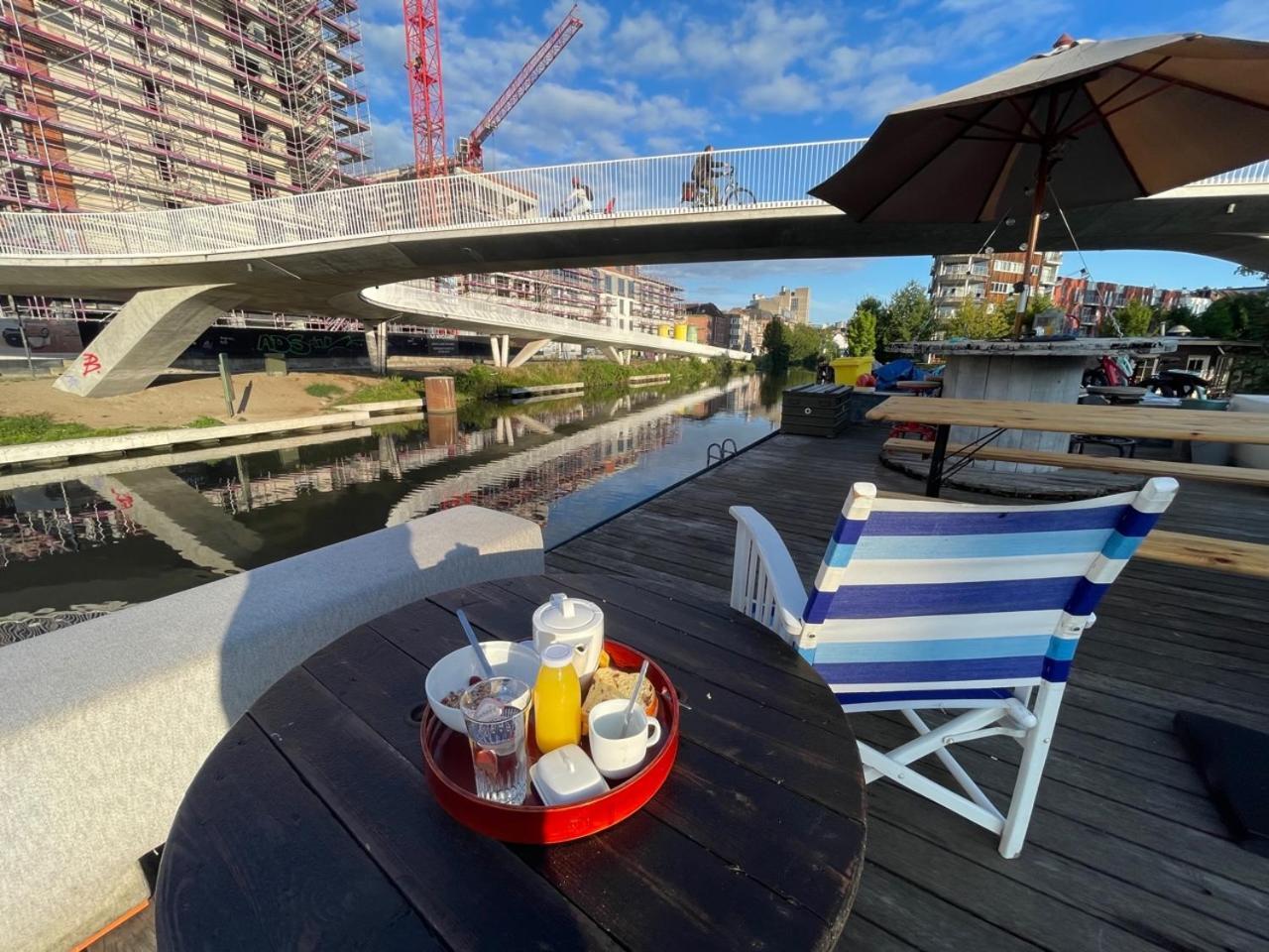 Hotel Boat & Breakfast Bellevue Gand Esterno foto