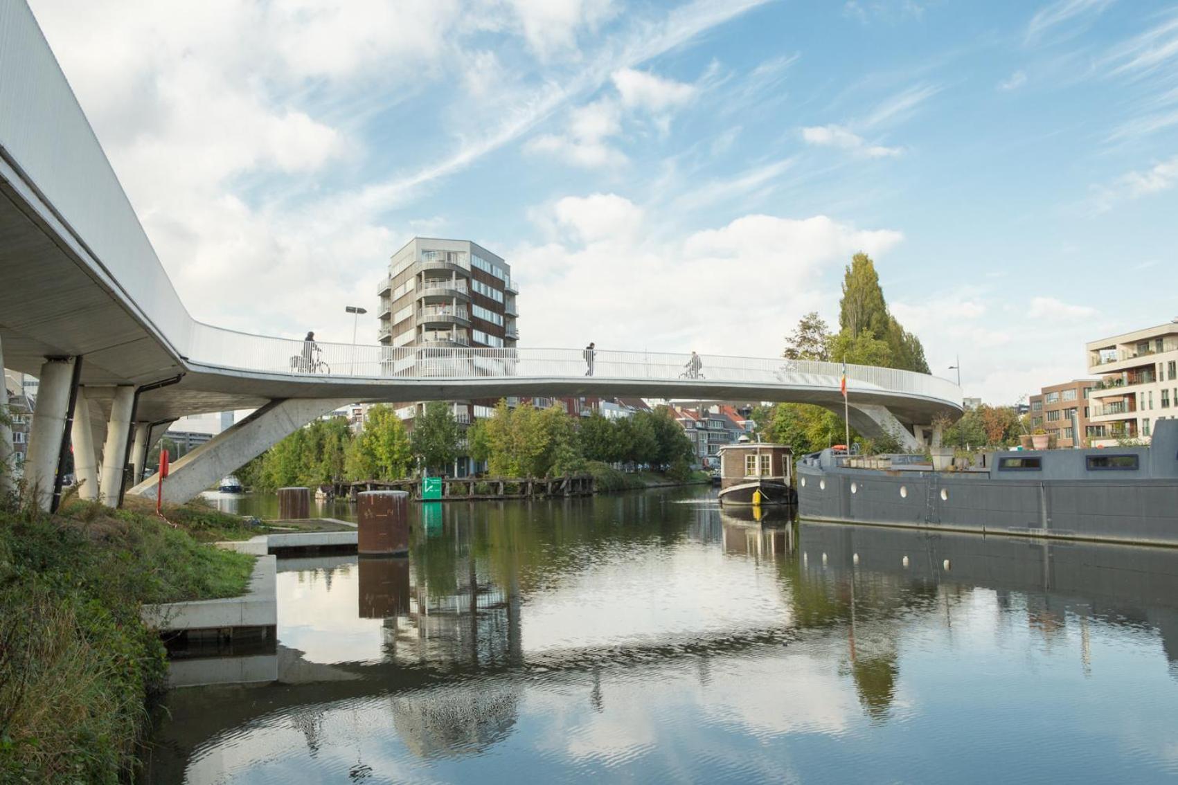 Hotel Boat & Breakfast Bellevue Gand Esterno foto